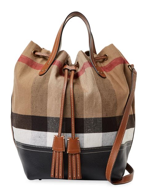 burberry canvas checj mai